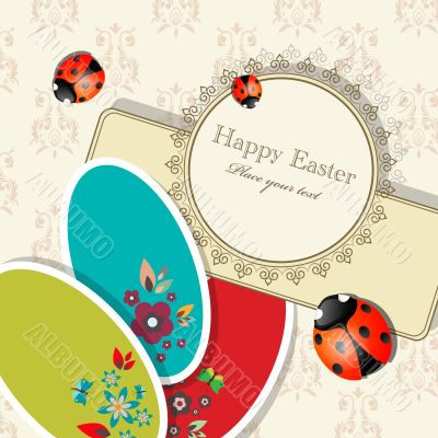 Easter greeting card