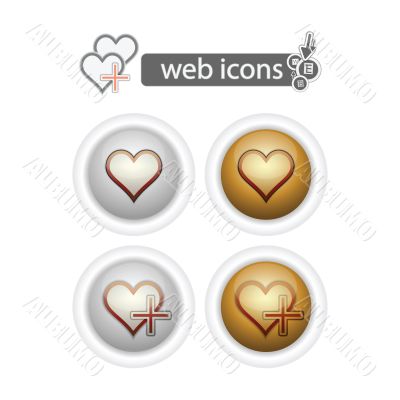 round web icons-hart
