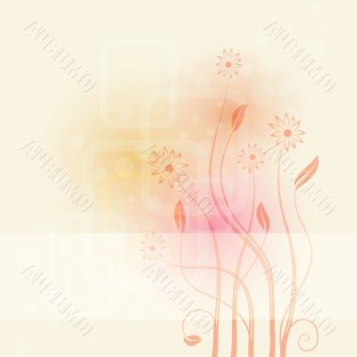 abstract background with flowers [Converted]