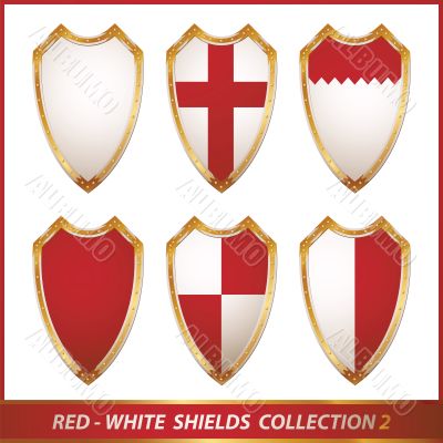 red-white shields collection 2