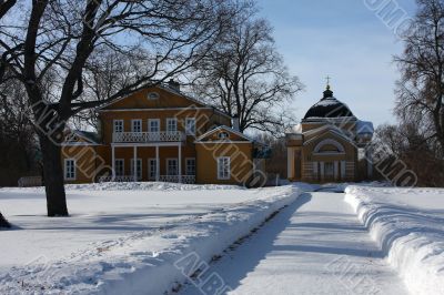 Lermontov`s manor of `Tarhany`