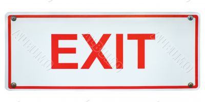 Exit sign 