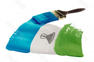 Flag of Lesotho