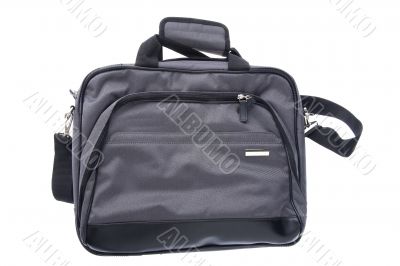 bag for laptop on white
