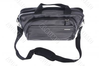 bag for laptop on white background