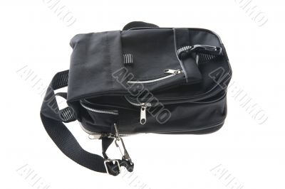 bag isolated on white close up