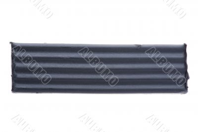 Black plasticine