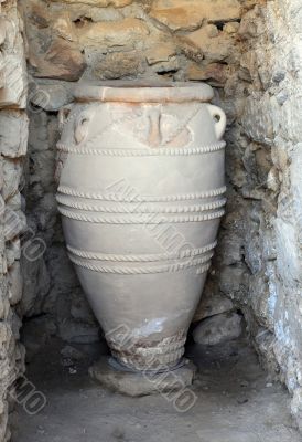 Ancient Pithos in Phaestus