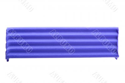 Blue plasticine