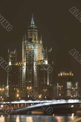 high rise building closeup