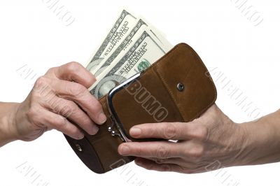 money on hand