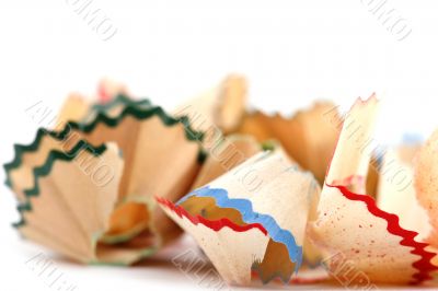 pencil shaving macro