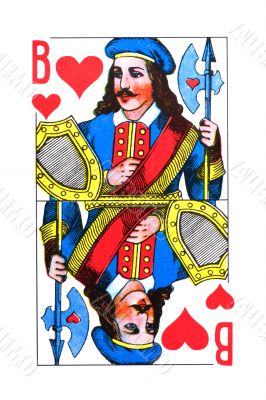 Russian playing card