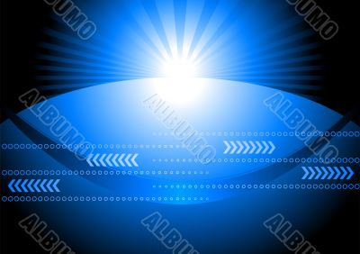 Bright abstract background