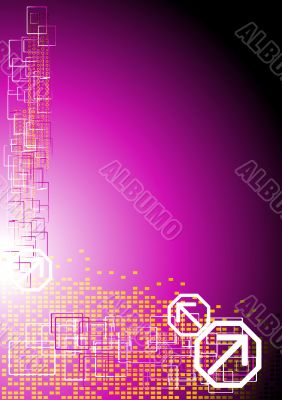 Bright abstract background