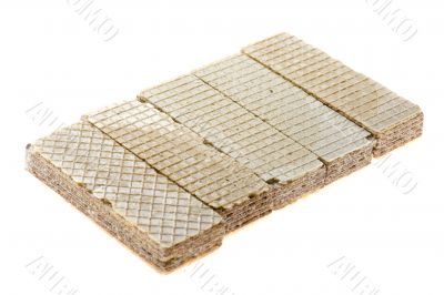 wafer on white