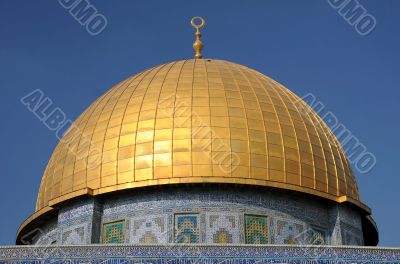Dome of Rock Mosque in Jerusalem