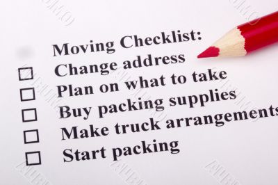 Moving Checklist