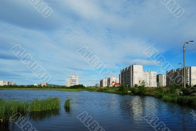 Small Lake in town