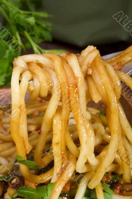 Spaghetti on a Fork