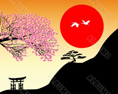 Japanese landscape 