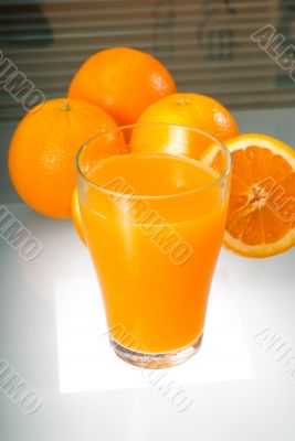fresh orange juice