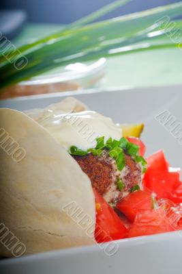 falafel wrap