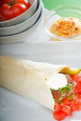falafel wrap