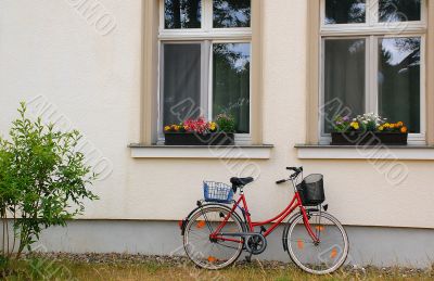 Bicycle against the Wall
