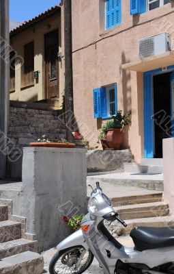 In the Town of Rethymno(n) on Crete Island
