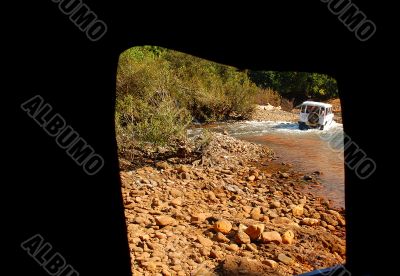 Thru the Jeep`s Window