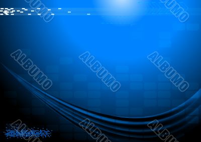 Dark technical background