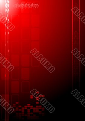Dark technical background