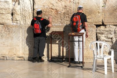 At the Wailing Wall