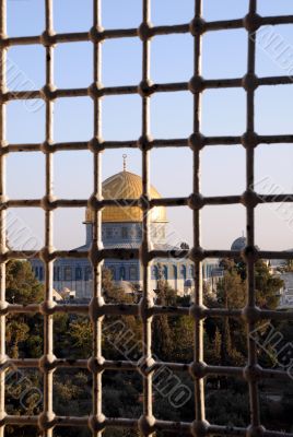 Mosque View thru Medrese Window