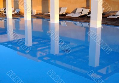 Reflection in Swimming Pool