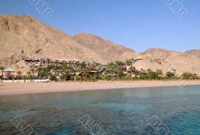 Red Sea Coast in Israel