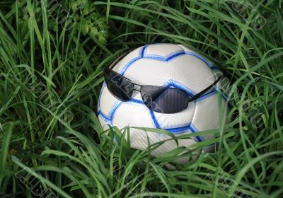 Soccer Ball in Sunglasses