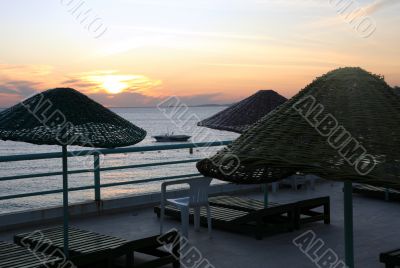 Sun Terrace at Sunset