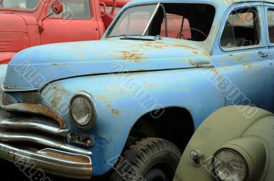 Rusty Vintage Cars