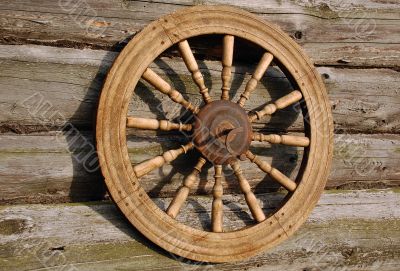 Spinning Wheel on the Wall