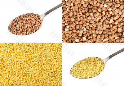 Buckwheat and millet