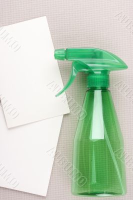 Plastic spray