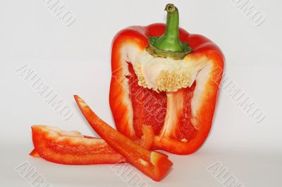 red juicy pepper