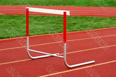 Track hurdle