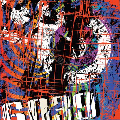 Grunge poster