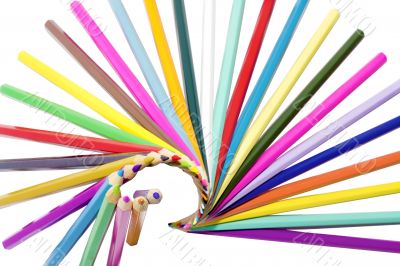 colored pencils