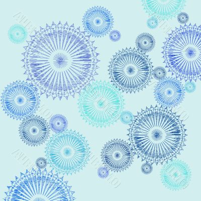 stylized circels