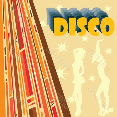 abstract disco background