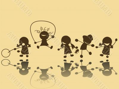 Children playing
